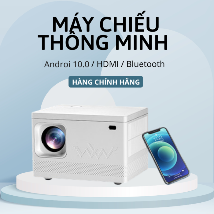 Máy chiếu 4K siêu nét Kaw K650 Plus, Công Nghệ Hình Ảnh Tiên Tiến, Tỷ Lệ Tương Phản Cao, Màu Sắc Rực Rỡ