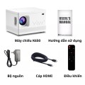 Máy chiếu 4K siêu nét Kaw K650 Plus, Công Nghệ Hình Ảnh Tiên Tiến, Tỷ Lệ Tương Phản Cao, Màu Sắc Rực Rỡ