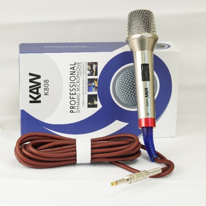 Micro Karaoke KAW K808, Lọc Tiếng Ồn, Giọng Hát Rõ Ràng, Karaoke Tuyệt Đỉnh