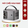 Máy Chiếu Mini KAW K660, Kích Thước Siêu Nhỏ, Dễ Dàng Mang Theo, Trình Chiếu Màn Hình Lớn