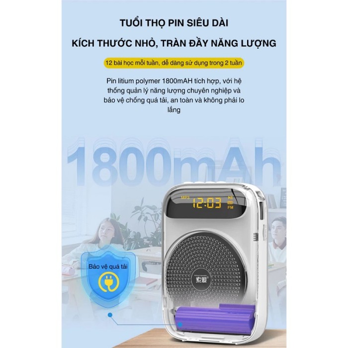 Máy Trợ Giảng Không Dây KAW K88 supervisor Chính Hãng - Âm Thanh To Rõ, Chuyên Nghiệp