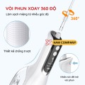 Máy Tăm Nước Cầm Tay KAW - 4 Đầu Phun Đa Năng, Sạch Răng Toàn Diện