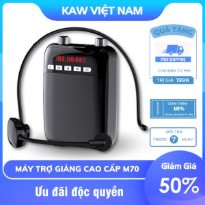 Loa Trợ Giảng Không Dây KAW M70, Lý Tưởng Cho Giảng Dạy, Thuyết Trình, Bán Hàng Lưu Động