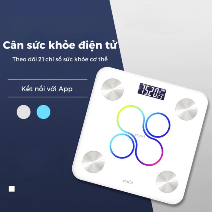 Cân Sức Khỏe Thông Minh KAW, Theo Dõi 12 Chỉ Số Cơ Thể, Sức Khỏe Toàn Diện