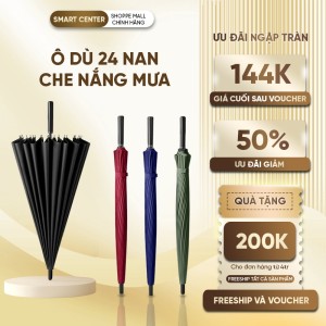 Ô Dù 24 Nan Kaw, Thiết Kế Cao Cấp, Che Chắn Hiệu Quả, Phong Cách Lịch Lãm