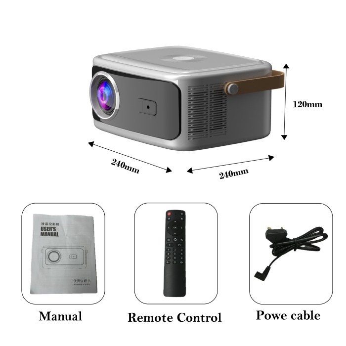 Máy Chiếu Mini KAW G1 Chính Hãng, Nhỏ Gọn, Tiện Lợi Cho Mọi Chuyến Đi