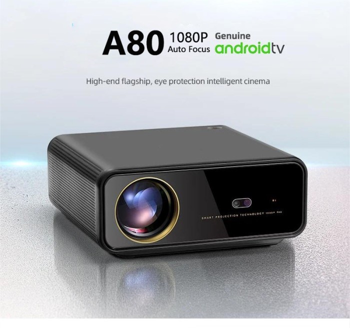 Máy Chiếu 4K WiFi, Hình Ảnh Siêu Mịn, Kết Nối Nhanh Chóng, Dễ Dàng Sử Dụng