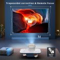 Máy Chiếu Mini Flip, Thiết Kế Gập Linh Hoạt, Trình Chiếu Mọi Góc Độ